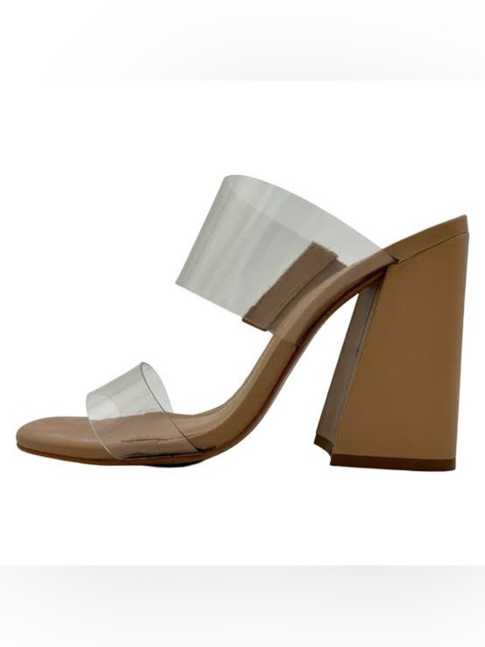 SCHUTZ Victorie high block sandals w/ dust bag and box